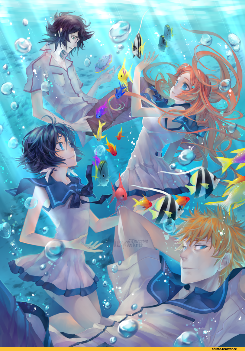 ,Anime,Аниме,Inoue Orihime,Bleach,Блич, anime Bleach,Kuchiki Rukia,Kurosaki Ichigo,Ulquiorra Schiffer,alexa pasztor,nagi no asukara,Anime Unsorted