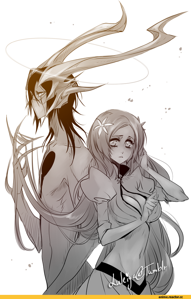 ,Bleach,Блич, anime Bleach,Anime,Аниме,Ulquiorra Schiffer,Orihime Inoue,Anime Unsorted