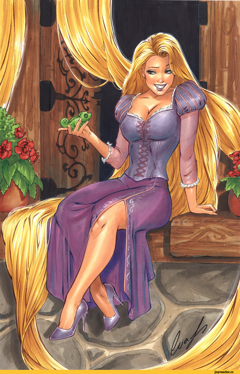 ,Elias-Chatzoudis,art барышня,красивые картинки,Рапунцель (Tangled),Rapunzel (Tangled),Рапунцель