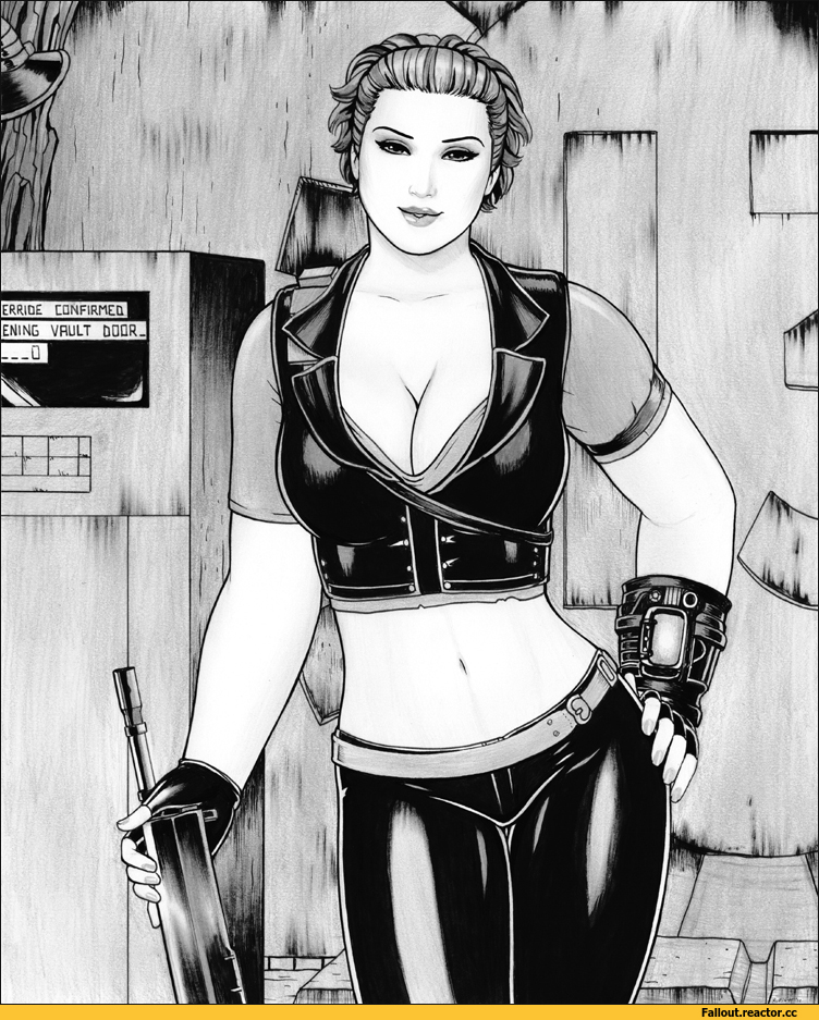 ﻿CONFIRMOl I,Fallout,Фоллаут,фэндомы,Fallout 3,Fallout art,Fallout Ero,monochrome,rplatt