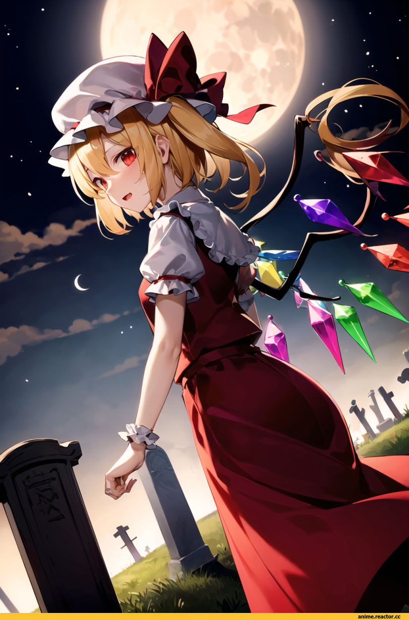 Flandre Scarlet,Touhou Project,Touhou, Тохо,Anime,Аниме,фэндомы,нагенерил сам,Нейросетевые Барышни,арт барышня,арт девушка, art барышня, art girl,art,арт,Anime Unsorted