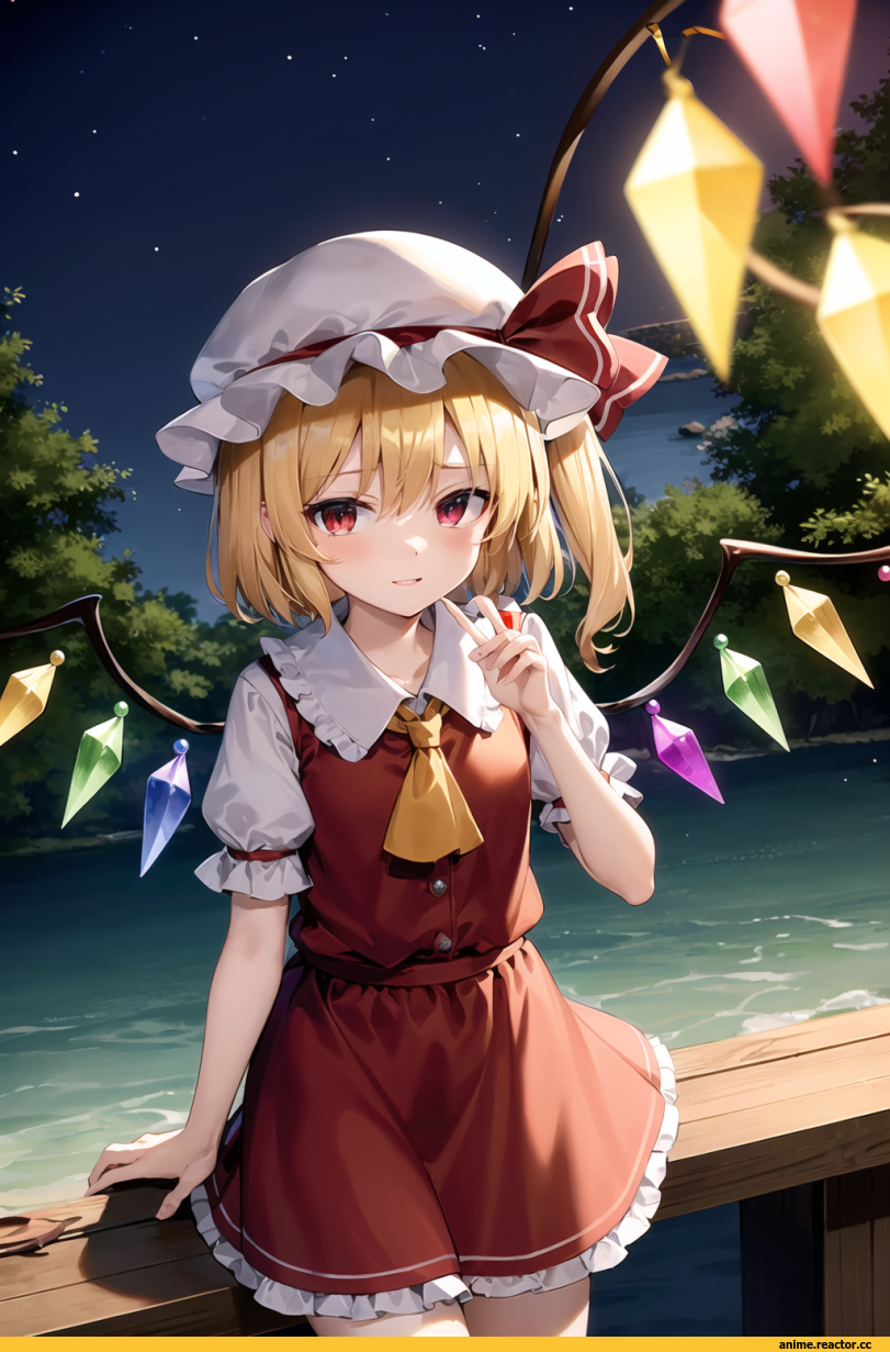 Flandre Scarlet,Touhou Project,Touhou, Тохо,Anime,Аниме,фэндомы,нагенерил сам,Нейросетевые Барышни,арт барышня,арт девушка, art барышня, art girl,art,арт,Anime Unsorted