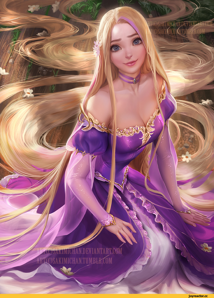 ,Sakimichan,artist,Rapunzel (Tangled),Рапунцель,арт девушка,красивые картинки